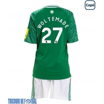 Echipament fotbal Newcastle United Nick Woltemade #27 Tricou Deplasare 2025-26 pentru copii maneca scurta (+ Pantaloni scurti)