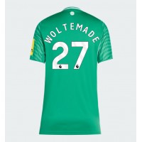 Echipament fotbal Newcastle United Nick Woltemade #27 Tricou Deplasare 2025-26 pentru femei maneca scurta Echipament fotbal Newcastle United Nick Woltemade #27 Tricou Deplasare 2025-26 pentru femei maneca scurta