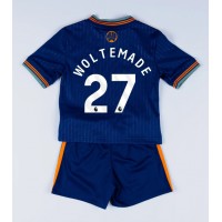 Echipament fotbal Newcastle United Nick Woltemade #27 Tricou Treilea 2025-26 pentru copii maneca scurta (+ Pantaloni scurti)