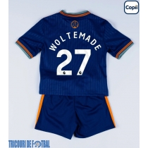 Echipament fotbal Newcastle United Nick Woltemade #27 Tricou Treilea 2025-26 pentru copii maneca scurta (+ Pantaloni scurti)