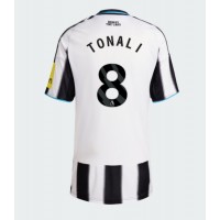 Echipament fotbal Newcastle United Sandro Tonali #8 Tricou Acasa 2025-26 pentru femei maneca scurta Echipament fotbal Newcastle United Sandro Tonali #8 Tricou Acasa 2025-26 pentru femei maneca scurta