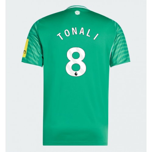 Echipament fotbal Newcastle United Sandro Tonali #8 Tricou Deplasare 2025-26 maneca scurta Echipament fotbal Newcastle United Sandro Tonali #8 Tricou Deplasare 2025-26 maneca scurta
