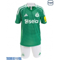 Echipament fotbal Newcastle United Sandro Tonali #8 Tricou Deplasare 2025-26 pentru copii maneca scurta (+ Pantaloni scurti)