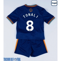 Echipament fotbal Newcastle United Sandro Tonali #8 Tricou Treilea 2025-26 pentru copii maneca scurta (+ Pantaloni scurti)