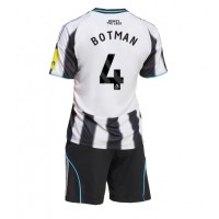 Echipament fotbal Newcastle United Sven Botman #4 Tricou Acasa 2025-26 pentru copii maneca scurta (+ Pantaloni scurti)