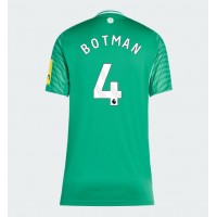 Echipament fotbal Newcastle United Sven Botman #4 Tricou Deplasare 2025-26 pentru femei maneca scurta