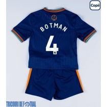 Echipament fotbal Newcastle United Sven Botman #4 Tricou Treilea 2025-26 pentru copii maneca scurta (+ Pantaloni scurti)