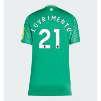Echipament fotbal Newcastle United Tino Livramento #21 Tricou Deplasare 2025-26 pentru femei maneca scurta