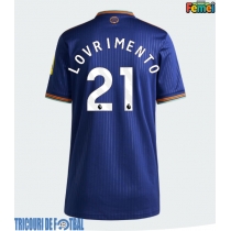 Echipament fotbal Newcastle United Tino Livramento #21 Tricou Treilea 2025-26 pentru femei maneca scurta