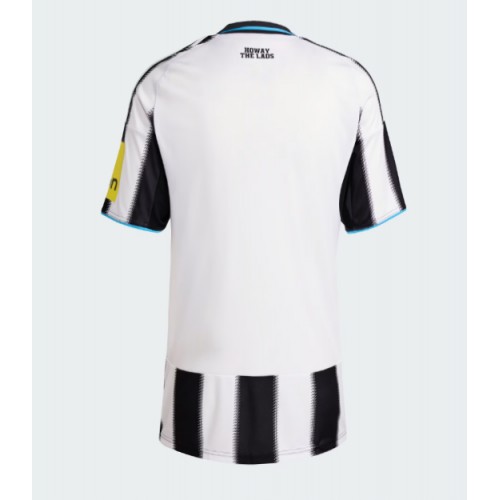 Echipament fotbal Newcastle United Tricou Acasa 2025-26 pentru femei maneca scurta Echipament fotbal Newcastle United Tricou Acasa 2025-26 pentru femei maneca scurta