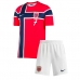 Echipament fotbal Norvegia Alexander Sorloth #7 Tricou Acasa Mondial 2026 pentru copii maneca scurta (+ Pantaloni scurti)