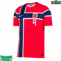 Echipament fotbal Norvegia Erling Haaland #9 Tricou Acasa Mondial 2026 maneca scurta
