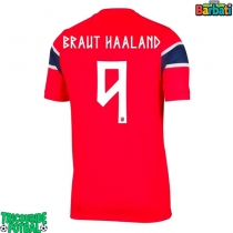 Echipament fotbal Norvegia Erling Haaland #9 Tricou Acasa Mondial 2026 maneca scurta