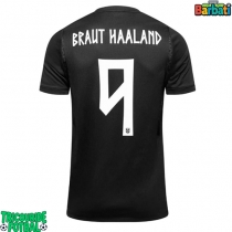 Echipament fotbal Norvegia Erling Haaland #9 Tricou Deplasare Mondial 2026 maneca scurta