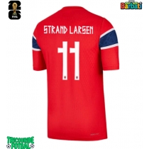 Echipament fotbal Norvegia Jorgen Strand Larsen #11 Tricou Acasa Mondial 2026 maneca scurta