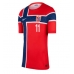 Echipament fotbal Norvegia Jorgen Strand Larsen #11 Tricou Acasa Mondial 2026 pentru femei maneca scurta