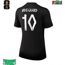 Echipament fotbal Norvegia Martin Odegaard #10 Tricou Deplasare Mondial 2026 pentru femei maneca scurta