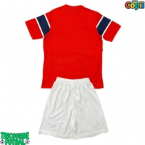 Echipament fotbal Norvegia Tricou Acasa Mondial 2026 pentru copii maneca scurta (+ Pantaloni scurti)