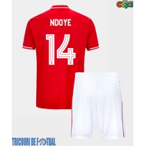 Echipament fotbal Nottingham Forest Dan Ndoye #14 Tricou Acasa 2025-26 pentru copii maneca scurta (+ Pantaloni scurti)