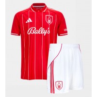 Echipament fotbal Nottingham Forest Elliot Anderson #8 Tricou Acasa 2025-26 pentru copii maneca scurta (+ Pantaloni scurti)