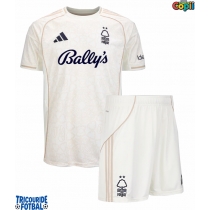 Echipament fotbal Nottingham Forest Elliot Anderson #8 Tricou Deplasare 2025-26 pentru copii maneca scurta (+ Pantaloni scurti)