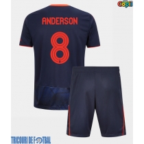 Echipament fotbal Nottingham Forest Elliot Anderson #8 Tricou Treilea 2025-26 pentru copii maneca scurta (+ Pantaloni scurti)