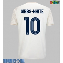 Echipament fotbal Nottingham Forest Morgan Gibbs-White #10 Tricou Deplasare 2025-26 maneca scurta