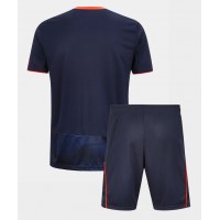 Echipament fotbal Nottingham Forest Tricou Treilea 2025-26 pentru copii maneca scurta (+ Pantaloni scurti)