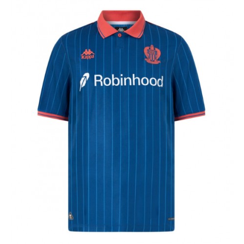 Echipament fotbal OGC Nice Hicham Boudaoui #6 Tricou Treilea 2025-26 maneca scurta Echipament fotbal OGC Nice Hicham Boudaoui #6 Tricou Treilea 2025-26 maneca scurta