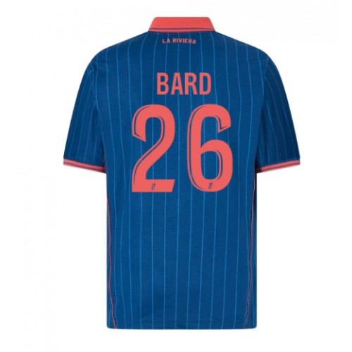 Echipament fotbal OGC Nice Melvin Bard  #26 Tricou Treilea 2025-26 maneca scurta Echipament fotbal OGC Nice Melvin Bard  #26 Tricou Treilea 2025-26 maneca scurta