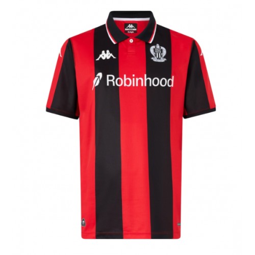 Echipament fotbal OGC Nice Terem Moffi #9 Tricou Acasa 2025-26 maneca scurta Echipament fotbal OGC Nice Terem Moffi #9 Tricou Acasa 2025-26 maneca scurta