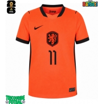 Echipament fotbal Olanda Cody Gakpo #11 Tricou Acasa Mondial 2026 maneca scurta