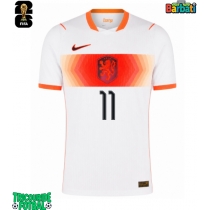 Echipament fotbal Olanda Cody Gakpo #11 Tricou Deplasare Mondial 2026 maneca scurta