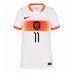 Echipament fotbal Olanda Cody Gakpo #11 Tricou Deplasare Mondial 2026 pentru femei maneca scurta
