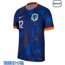 Echipament fotbal Olanda Jeremie Frimpong #12 Tricou Deplasare European 2024 maneca scurta