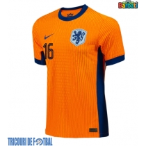 Echipament fotbal Olanda Joey Veerman #16 Tricou Acasa European 2024 maneca scurta