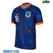 Echipament fotbal Olanda Joey Veerman #16 Tricou Deplasare European 2024 maneca scurta
