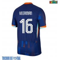 Echipament fotbal Olanda Joey Veerman #16 Tricou Deplasare European 2024 maneca scurta