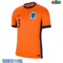 Echipament fotbal Olanda Matthijs de Ligt #3 Tricou Acasa European 2024 maneca scurta