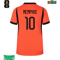 Echipament fotbal Olanda Memphis Depay #10 Tricou Acasa Mondial 2026 maneca scurta