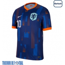 Echipament fotbal Olanda Memphis Depay #10 Tricou Deplasare European 2024 maneca scurta
