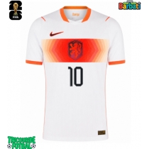 Echipament fotbal Olanda Memphis Depay #10 Tricou Deplasare Mondial 2026 maneca scurta