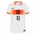 Echipament fotbal Olanda Memphis Depay #10 Tricou Deplasare Mondial 2026 pentru femei maneca scurta