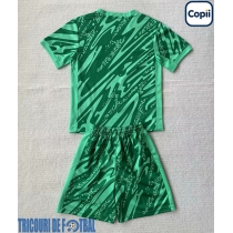 Echipament fotbal Olanda Portar Tricou Acasa European 2024 pentru copii maneca scurta (+ Pantaloni scurti)