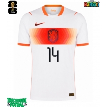 Echipament fotbal Olanda Tijjani Reijnders #14 Tricou Deplasare Mondial 2026 maneca scurta