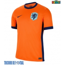 Echipament fotbal Olanda Tricou Acasa European 2024 maneca scurta