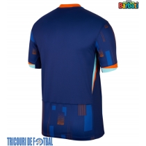 Echipament fotbal Olanda Tricou Deplasare European 2024 maneca scurta