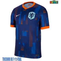 Echipament fotbal Olanda Tricou Deplasare European 2024 maneca scurta