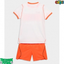Echipament fotbal Olanda Tricou Deplasare Mondial 2026 pentru copii maneca scurta (+ Pantaloni scurti)