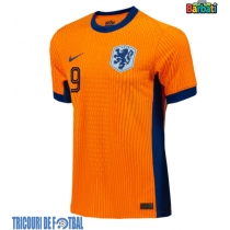 Echipament fotbal Olanda Wout Weghorst #9 Tricou Acasa European 2024 maneca scurta